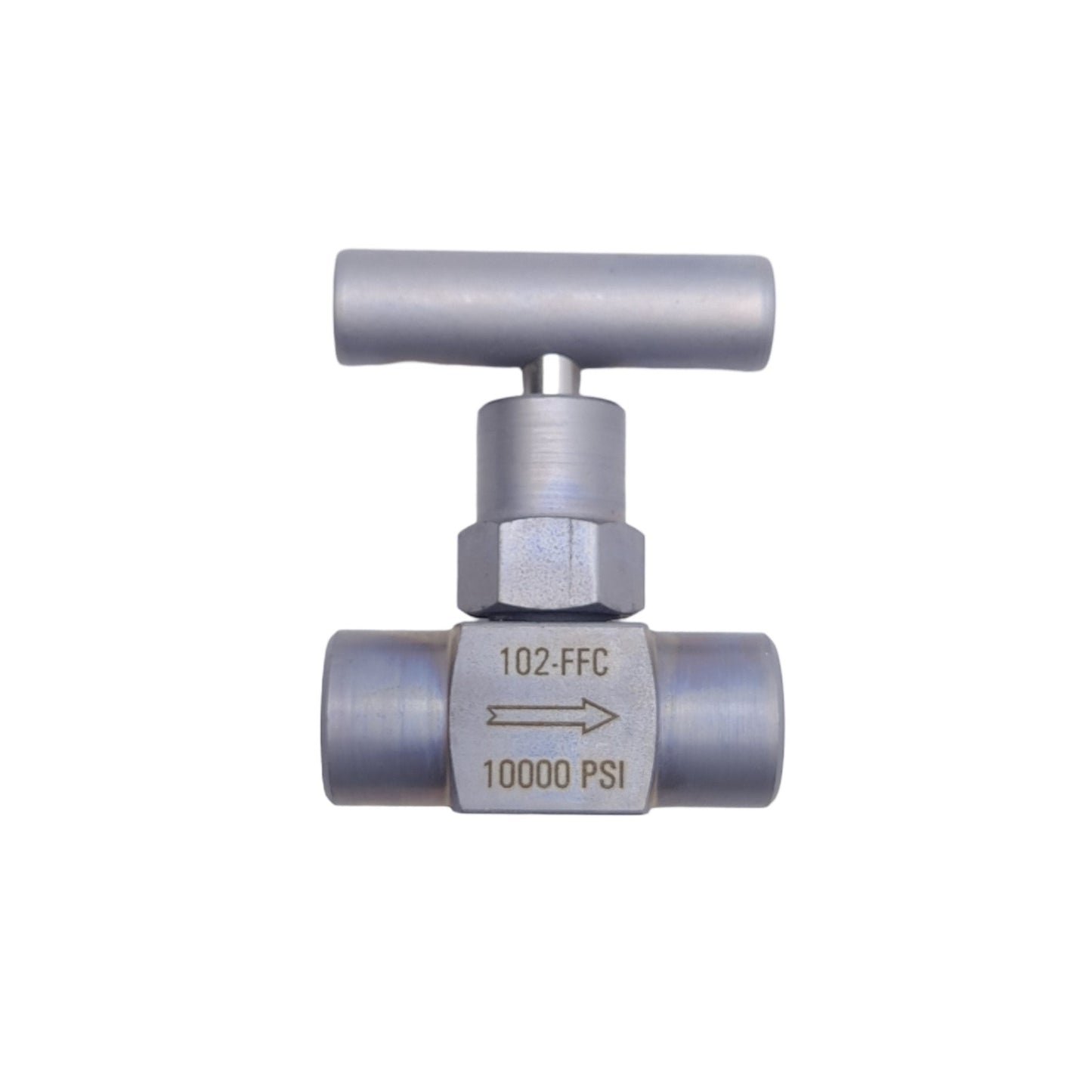 New NOSHOK 102-FFC Hard Seat Mini Needle Valve, 10000PSI, 1/4 NPT, 0.172in Orifice