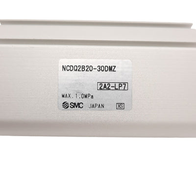 New SMC NCDQ2B20-30DMZ Compact Cylinder, Double-Acting, Ø20mm Bore, 30mm Stroke