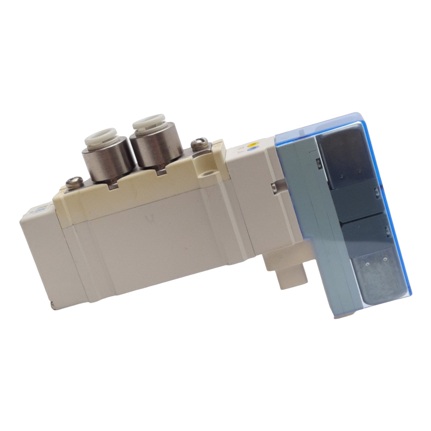 New SMC SY5A30-5U1-N7 Solenoid Valve 4-Position Dual 3-Port, 0.15-0.7MPa, 24VDC Coil
