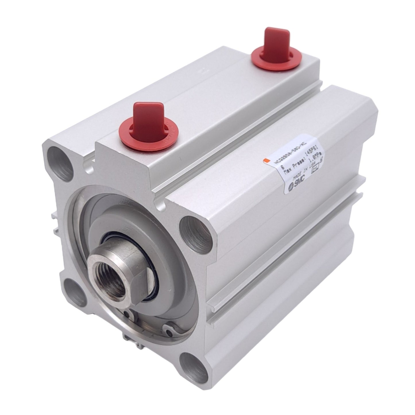 New SMC NCQ2B50-50D-XC6 Compact Cylinder, ø50mm Bore, 50mm Stroke, 1/4 NPT, 1.0MPa