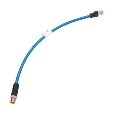 New Lumberg Automation 0985 656 103/0.3M Ethernet Cable M12 8-Pin Male to RJ45, 0.3M