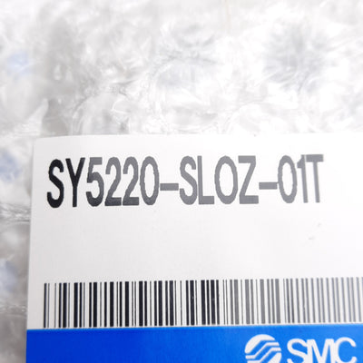 New SMC SY5220-SLOZ-01T Solenoid Valve 2-Position Double 0.7MPa NPTF1/8 24VDC Coil