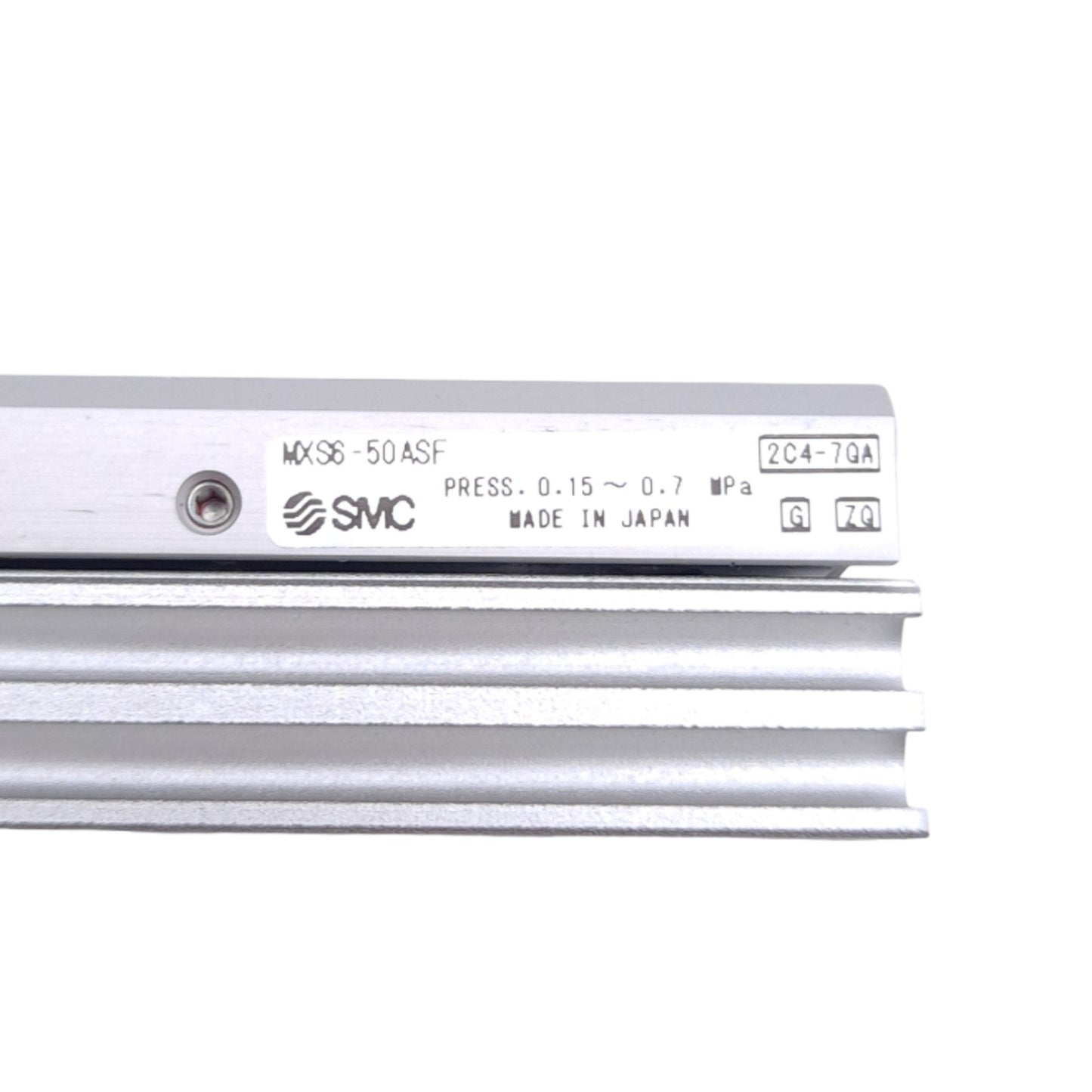 New SMC MXS6-50ASF Pneumatic Slide Table, ø6mm Bore, 50mm Stroke, M3x0.5, 0.7MPa