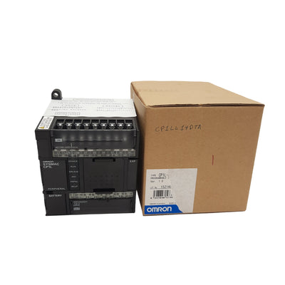 New Omron CP1L-L14DT-A Programmable Controller, 100-240VAC, 8x Input 6x Output