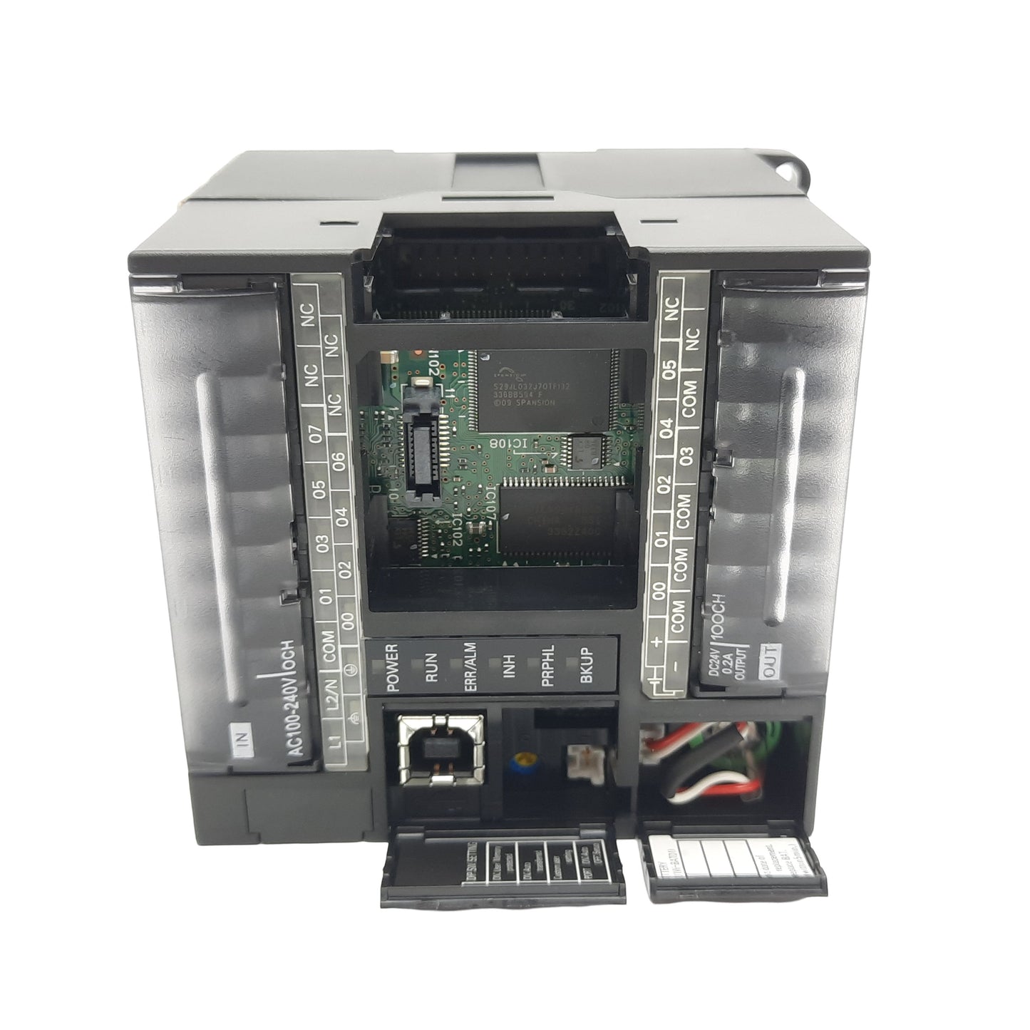 New Omron CP1L-L14DT-A Programmable Controller, 100-240VAC, 8x Input 6x Output