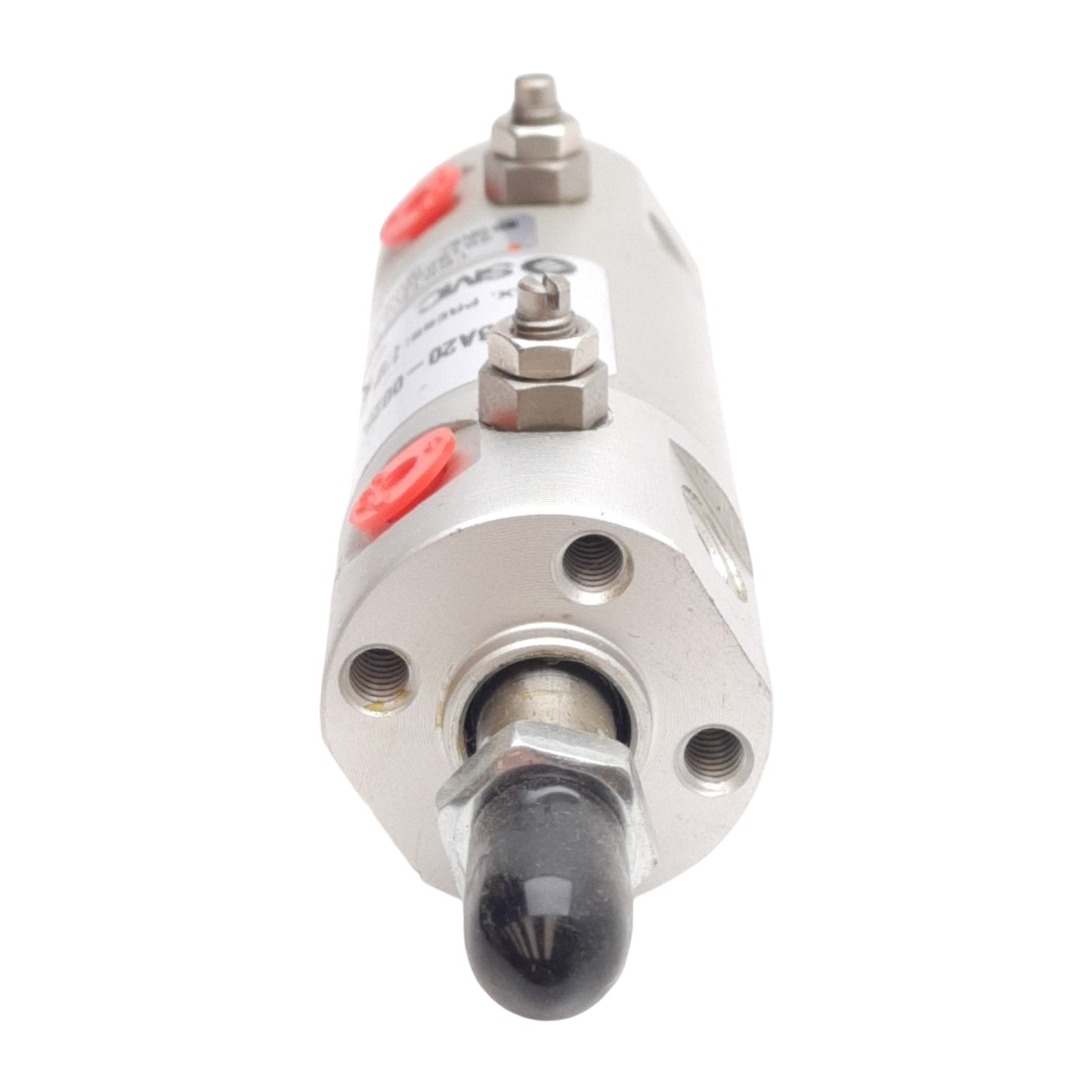 New SMC NCDGBA20-0025 Pneumatic Cylinder ø3/4in Bore, 0.25in Stroke, #10-32UNF Ports