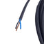 New Murr Elektronik 7000-08081-6300500 Cable, M8 3-Pin 90°Female to Flying Leads, 5m