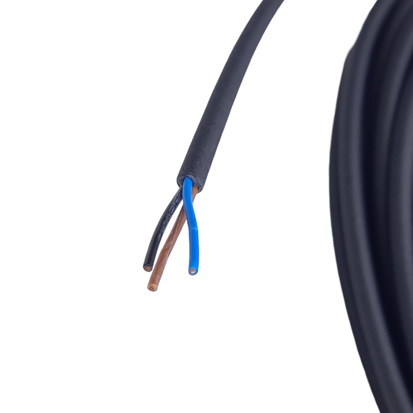 New Murr Elektronik 7000-08081-6300500 Cable, M8 3-Pin 90°Female to Flying Leads, 5m