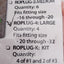 New Bag of 4 SRM Industries ROPLUG-4 Orange Rhino Drip Proof Plug, Dash -20 to -30