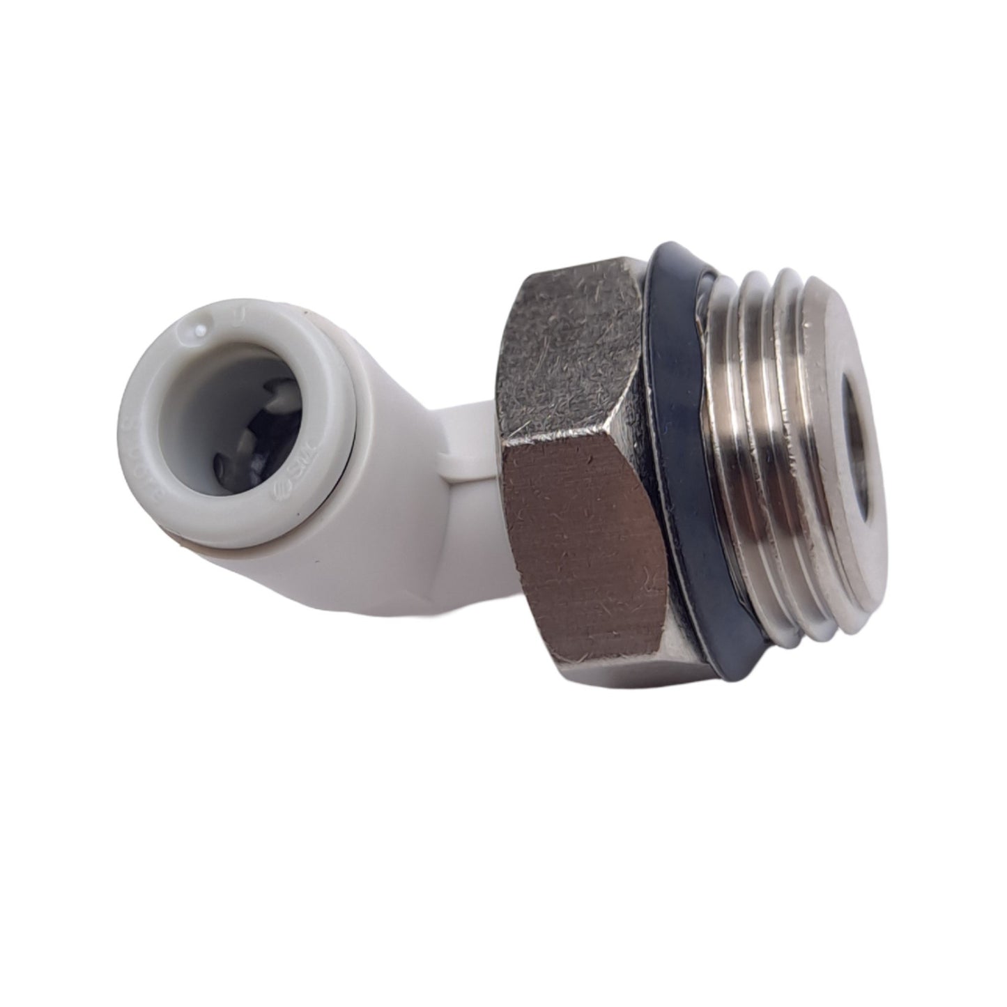 New Lot of 9 SMC KQ2L06-U03N Pneumatic Fittings, ø6mm One-Touch, Uni 3/8, 1.0MPa