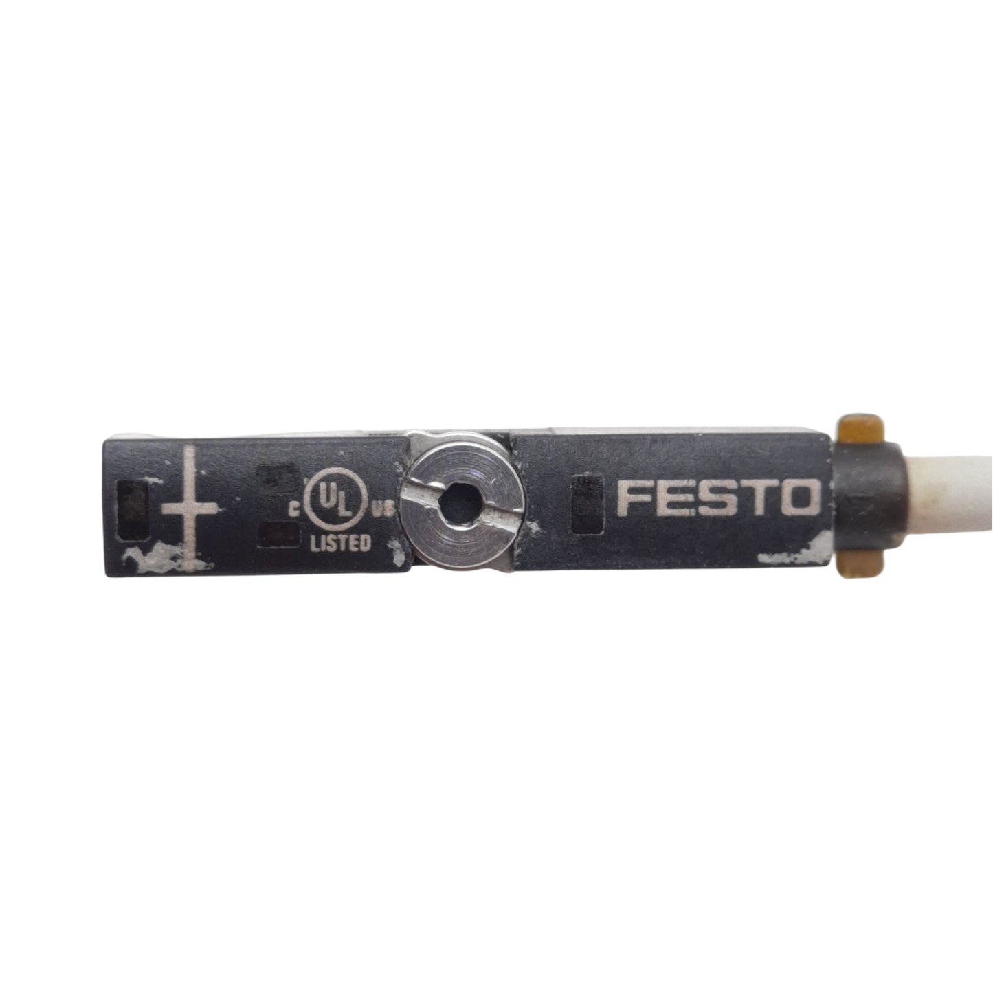 Used Festo SMT-8M-A-PS-24V-E-0,3-M12 T-Slot Proximity Sensor PNP NO 24VDC M12 3-Pin
