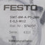 New Festo SMT-8M-A-PS-24V-E-0,3-M12 T-Slot Proximity Sensor PNP NO M12 3-Pin 24VDC
