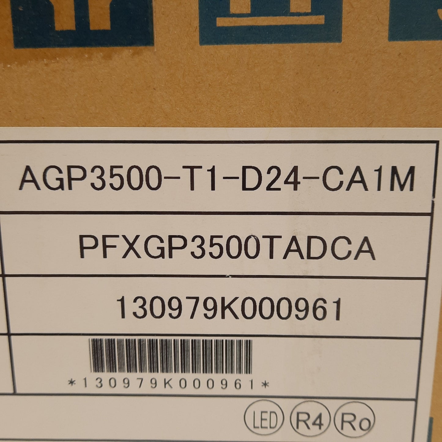 New Pro-Face AGP3500-T1-D24-CA1M Touchscreen HMI, 10.4in TFT 640x480, CANopen, 24VDC