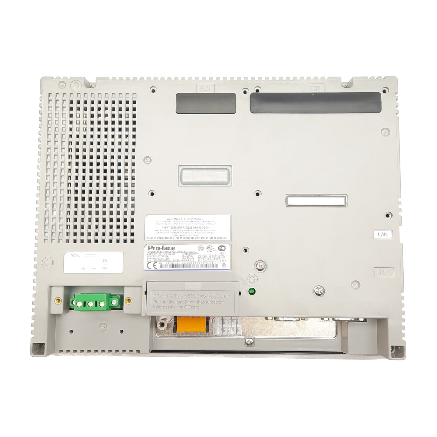 New Pro-Face AGP3500-T1-D24-CA1M Touchscreen HMI, 10.4in TFT 640x480, CANopen, 24VDC