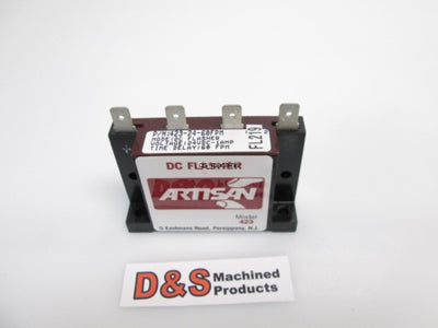 Used Artisan 423 DC Flasher 24VDC 1A Time Delay:60 FPM