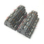 Used Lot of 60 Wago 2002-3201 TOP JOB Triple-Deck Cage Clamp Terminal Blocks 500V 24A