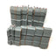 Used Lot of 60 Wago 2002-3201 TOP JOB Triple-Deck Cage Clamp Terminal Blocks 500V 24A