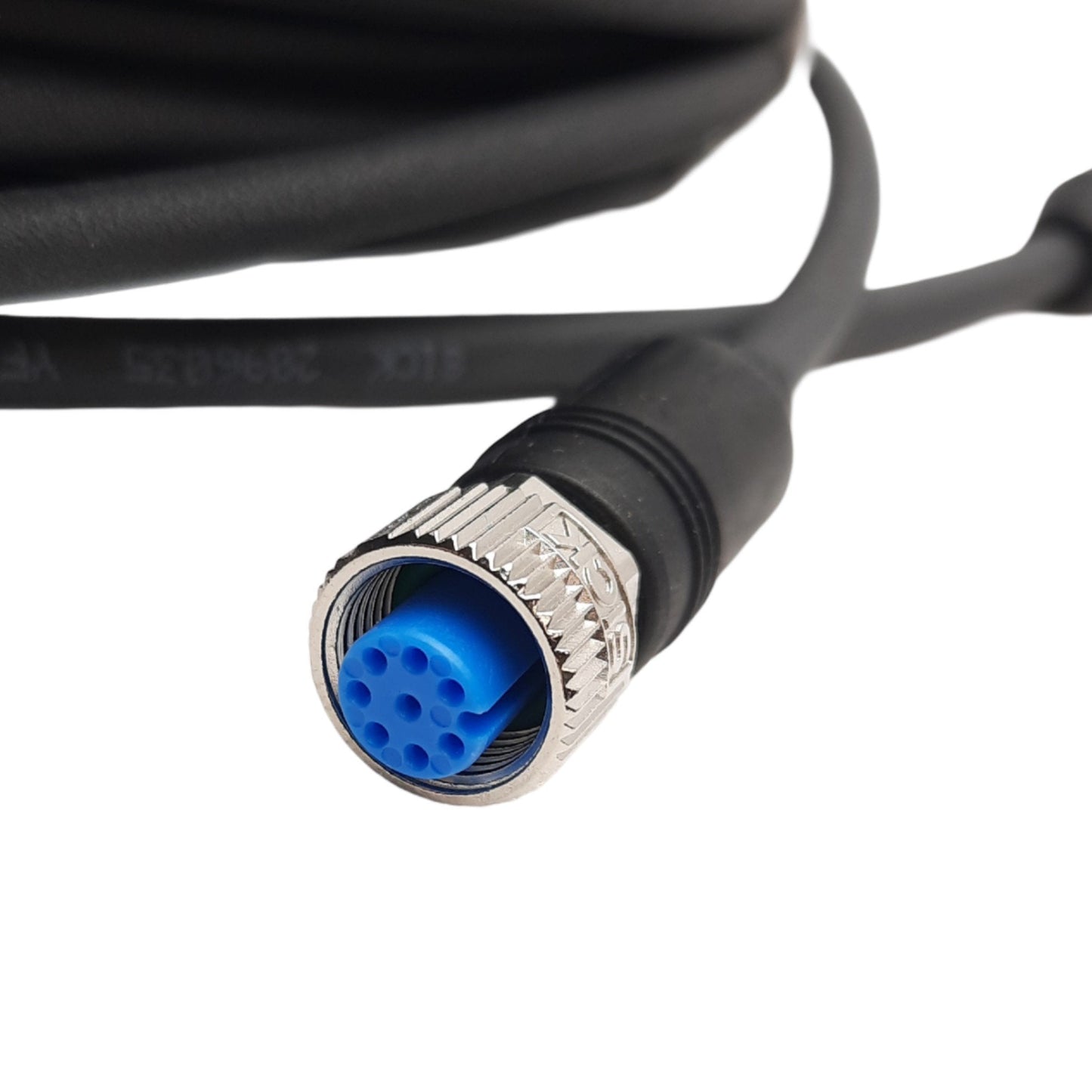 New Sick YF2A18-100UA5M2A18 2096035 Cordset M12 8-Pin F To M12 8-Pin M, 10 Meters