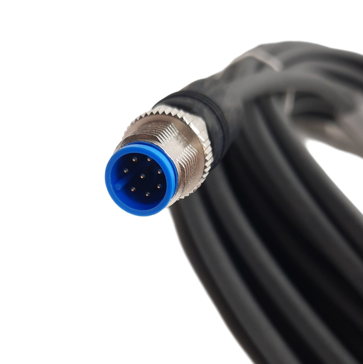 New Sick YF2A18-100UA5M2A18 2096035 Cordset M12 8-Pin F To M12 8-Pin M, 10 Meters