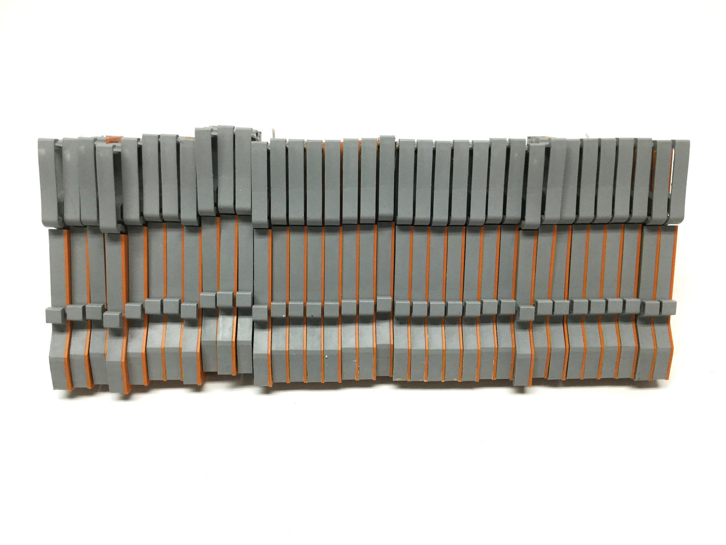 Used Lot of 35 Wago 281-532 6-Pos. Motor Wiring Terminal Blocks, 400V 25A, L1-L2-L3