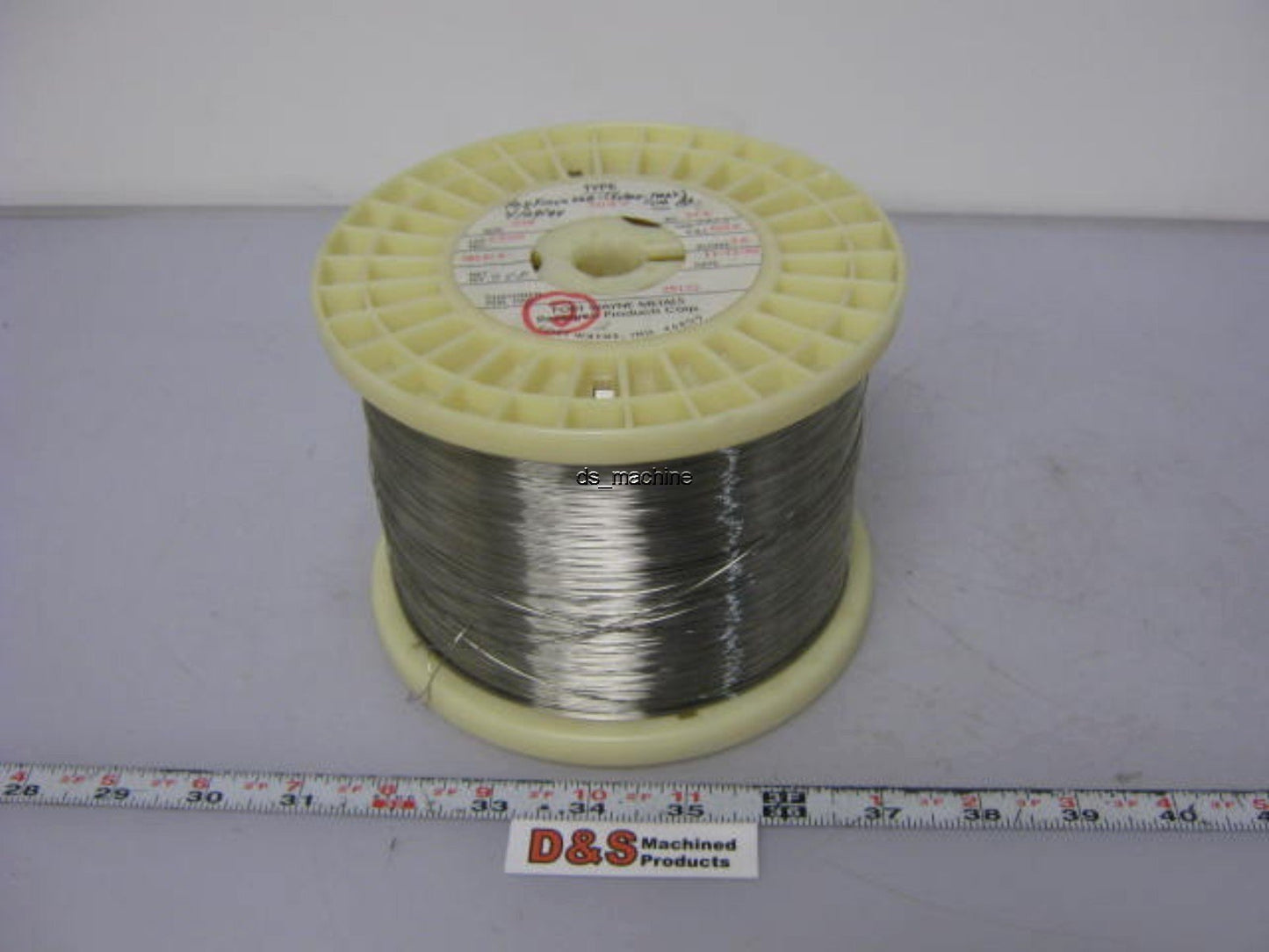 New Fort Wayne Metals 304V Stainless Steel Wire 0.018" Diameter Approx. 10,000'