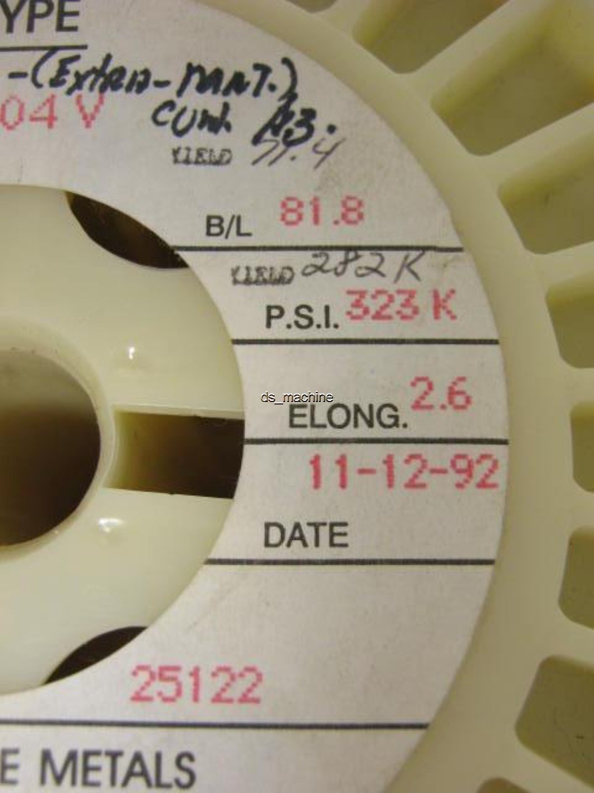 New Fort Wayne Metals 304V Stainless Steel Wire 0.018" Diameter Approx. 10,000'