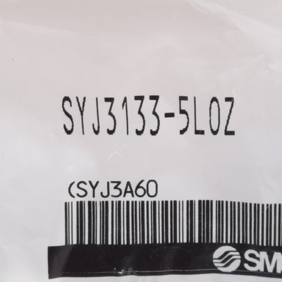 New SMC SYJ3133-5LOZ Solenoid Valve, 2-Position Single, 0.15-0.7MPa, 24VDC Coil