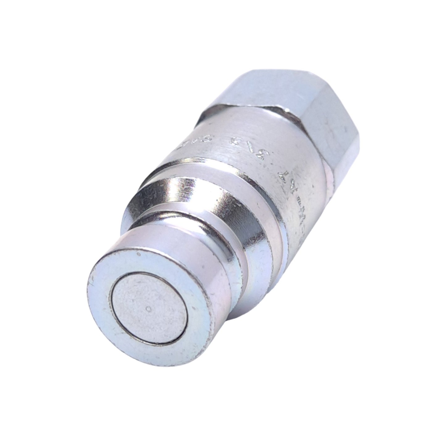 New Lot of 2 Stucchi 801304017 Flat Face Couplers, ø1/4in, 3/8in SAE, 6090 PSI