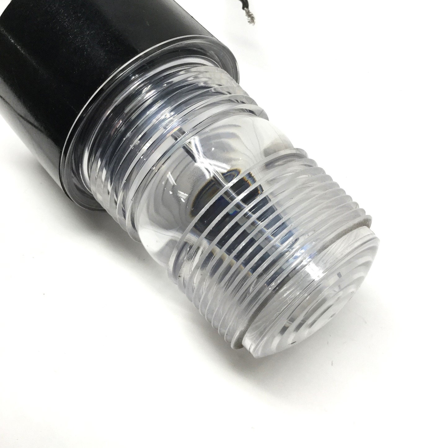 Used Tomar 490S-120-C MicroStrobe Signal Light, Single Flash 60-80/min, 120VAC, Clear