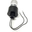 Used Tomar 490S-120-C MicroStrobe Signal Light, Single Flash 60-80/min, 120VAC, Clear