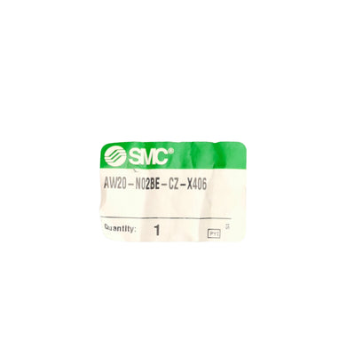 New SMC AW20-N02BE-CZ-X406 Filter Regulator, 1/4in NPT, 1.0MPa, 0.05 to 0.85MPa