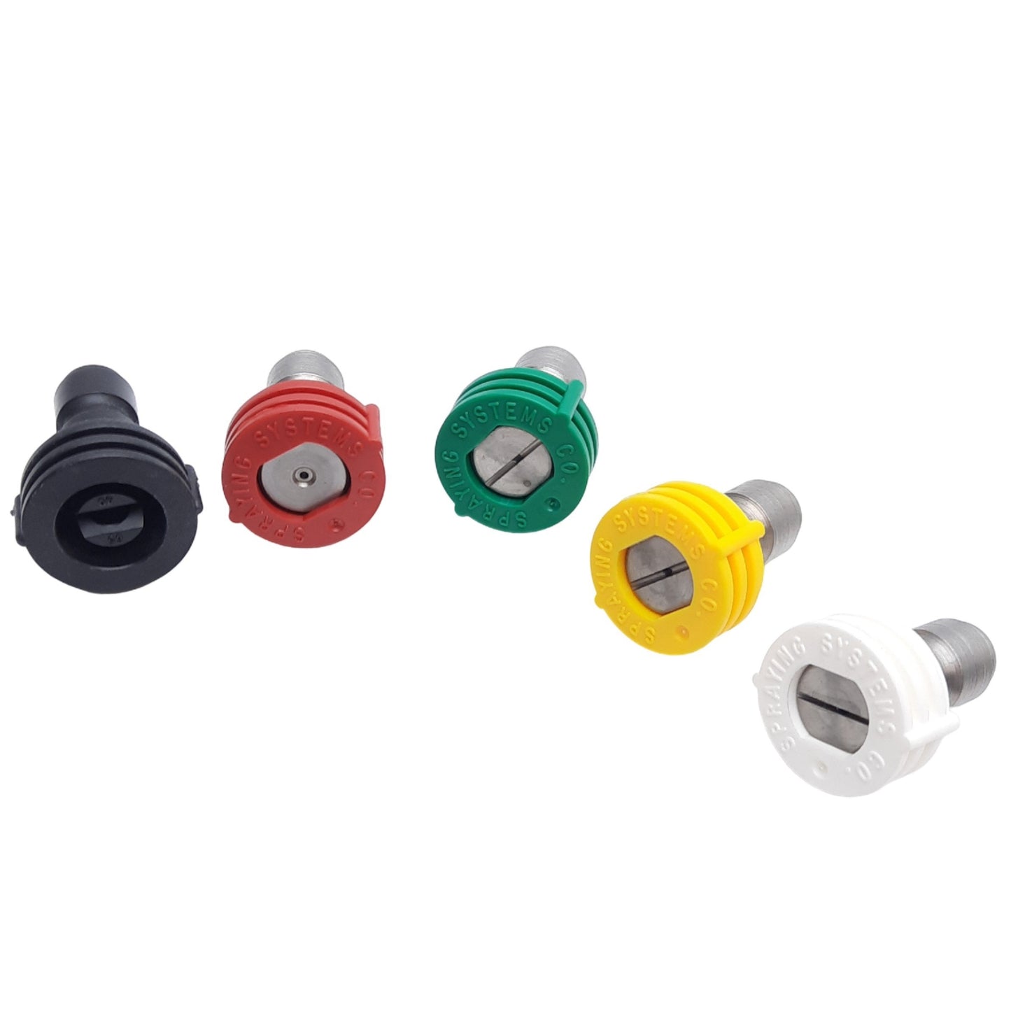 New Suttner P999504000, Quick Nozzle 5 Pack, 1/4 Quick Connect, 0, 15, 25, 40 Deg
