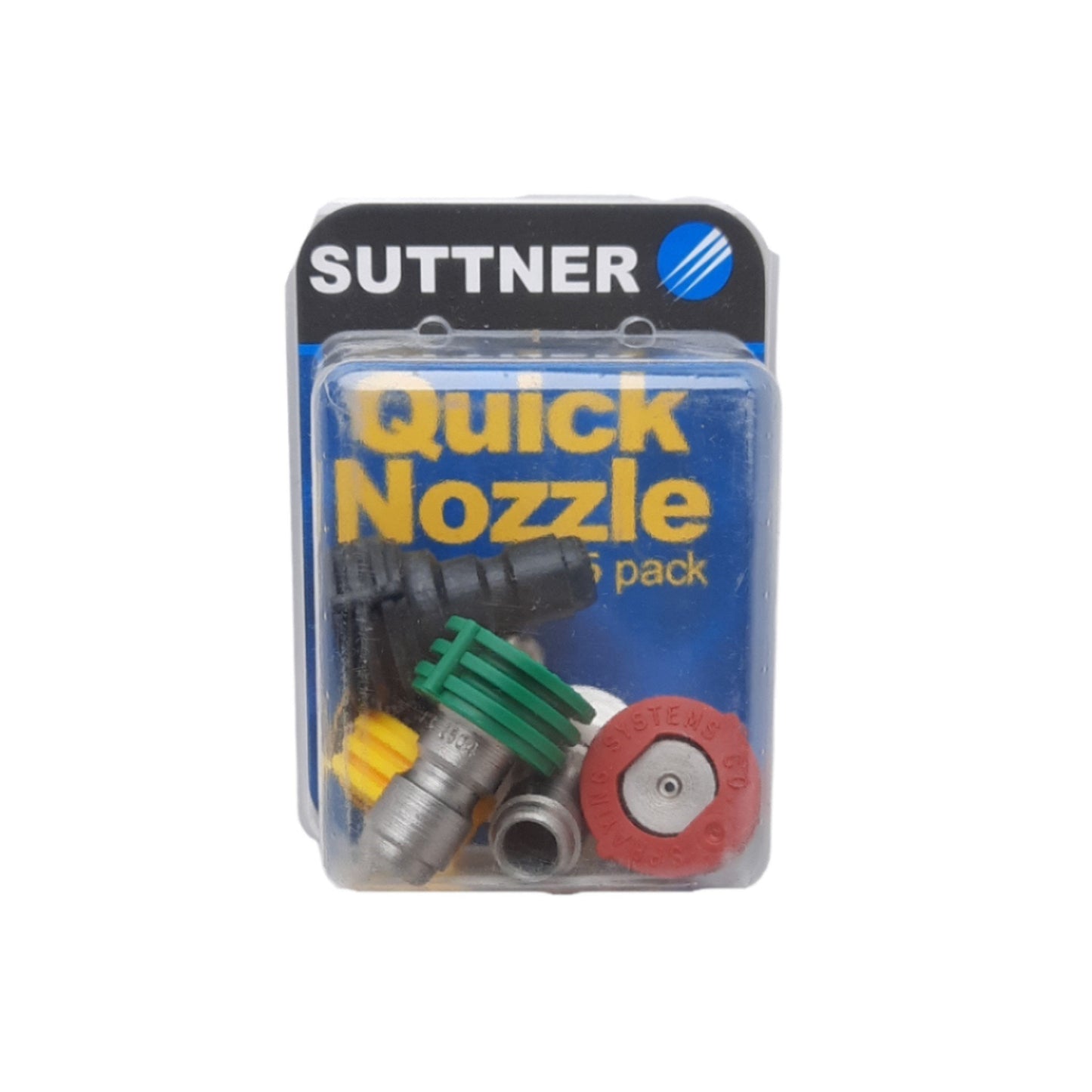 New Suttner P999504000, Quick Nozzle 5 Pack, 1/4 Quick Connect, 0, 15, 25, 40 Deg
