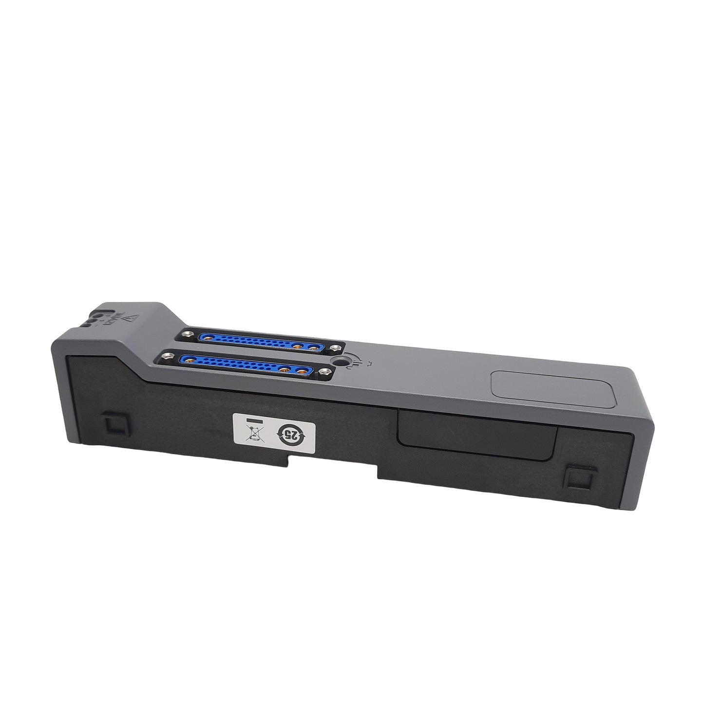 New Emerson KJ4005X1-BB1 DeltaV Rev F Left Extender Carrier 1-Wide, DIN Rail Mount