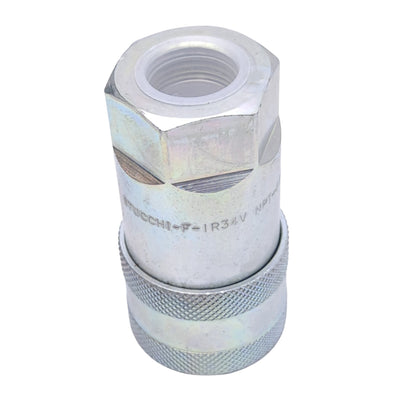 New Stucchi 800101004 Hydraulic Quick Disconnect Coupling, 3/4 NPT, 148 L/min, 25MPa