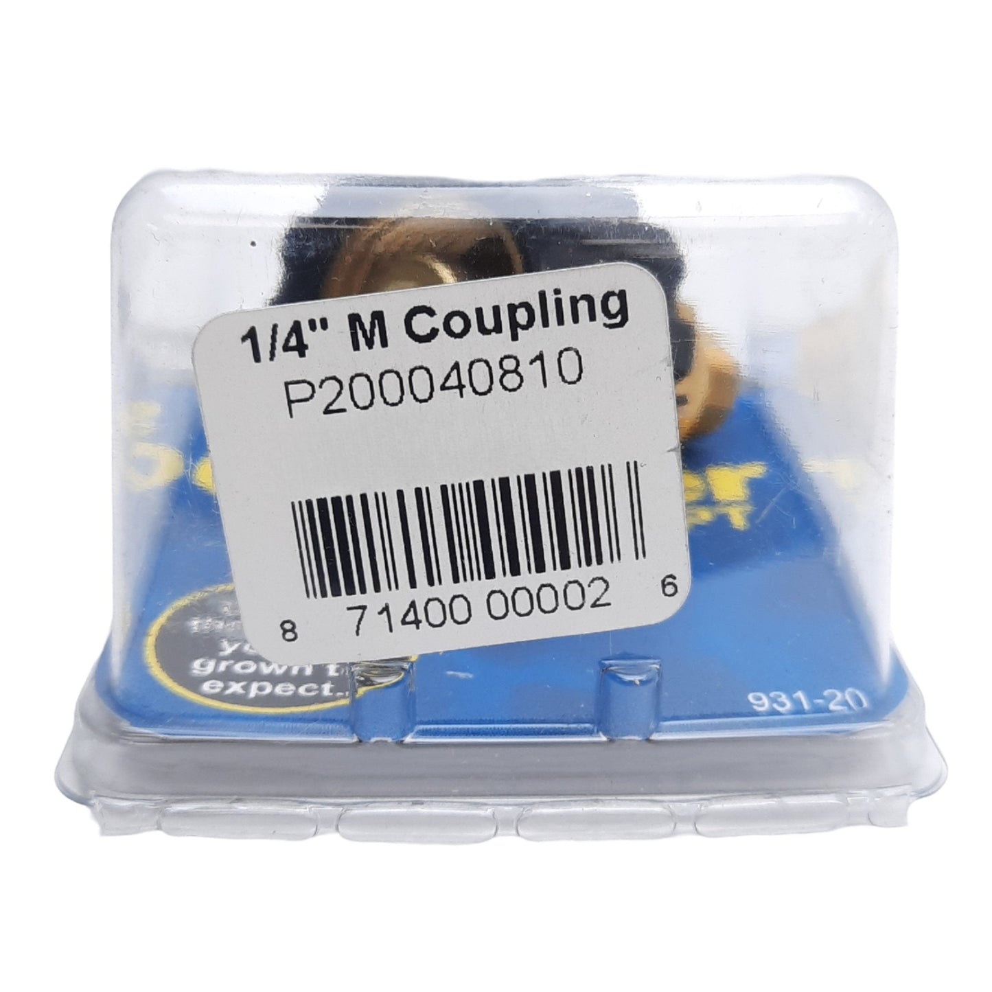 New Lot of 2 Suttner P200040810 Screw Coupler, 1/4in MPT Inlet, M22 X 1.5, 5800 PSI