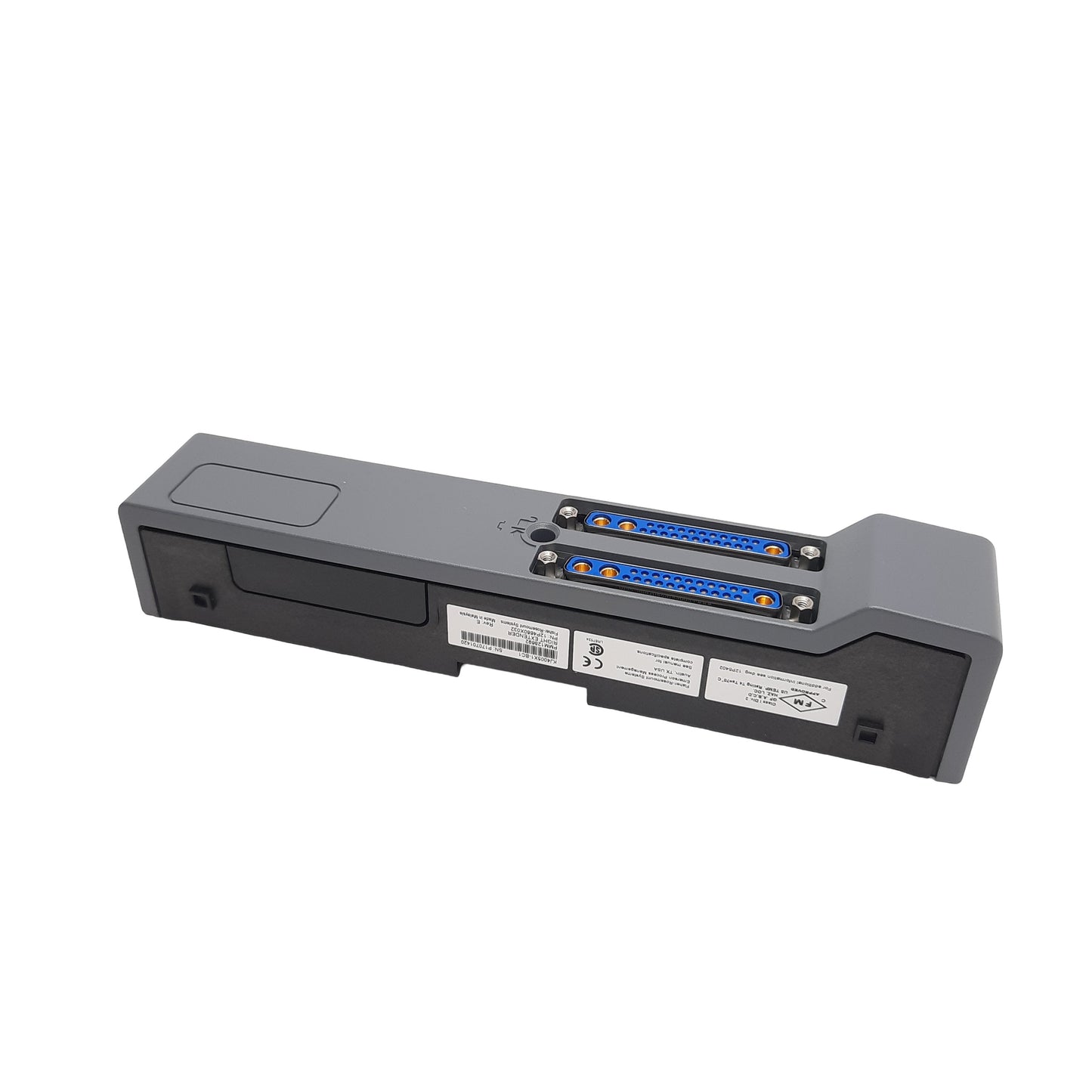 New Emerson KJ4005X1-BC1 DeltaV Right Extender Carrier 1-Wide, DIN Rail Mount