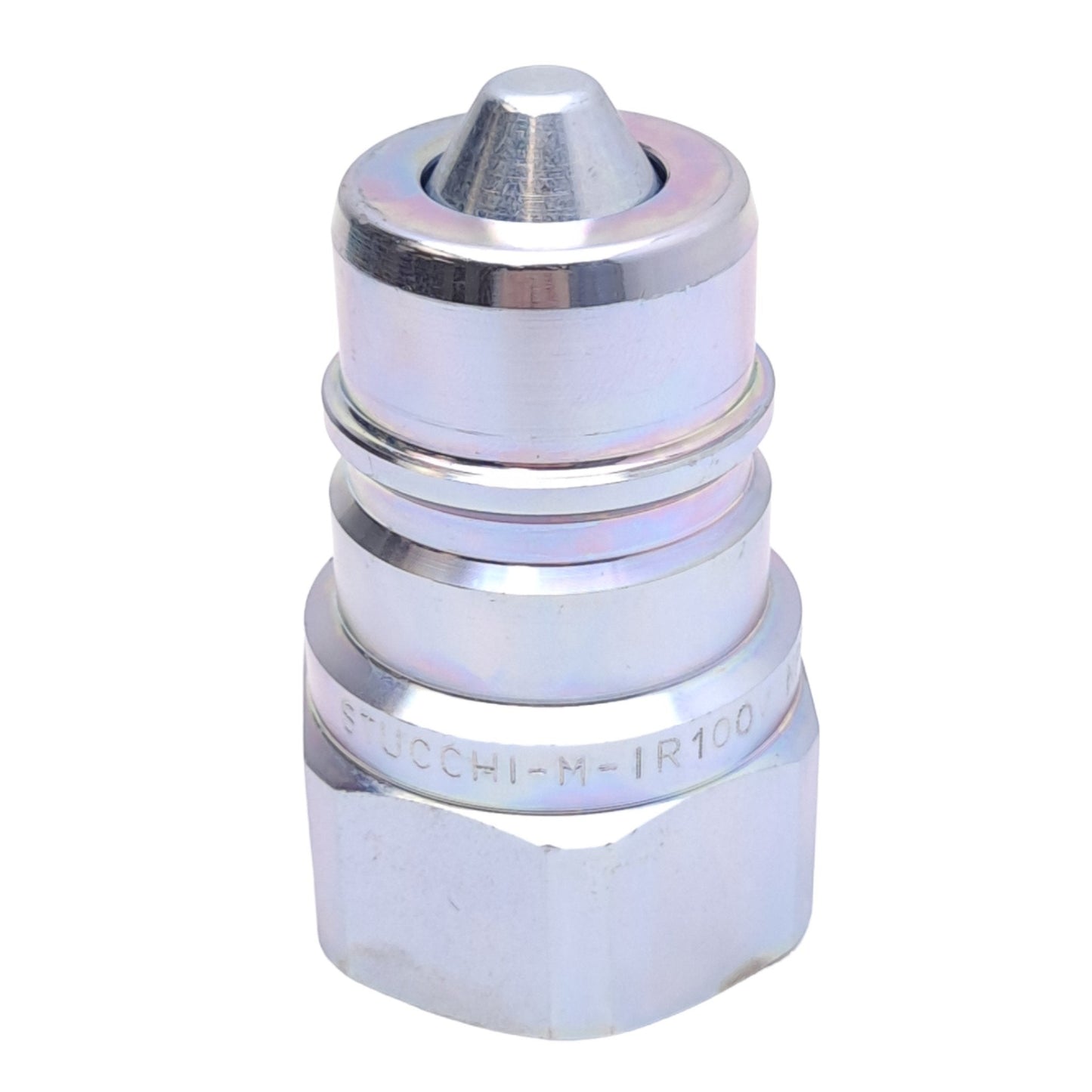 New Stucchi 800101007 Hydraulic Interchange Coupler, 1in NPT, 200 L/min, 20 MPa