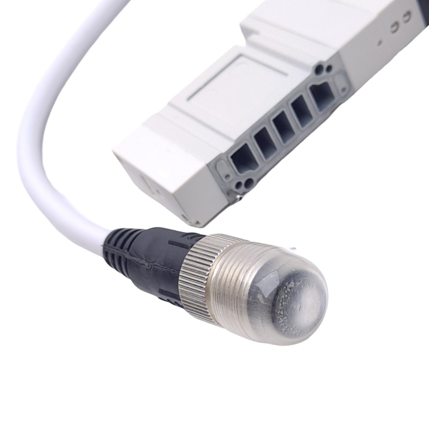 New SMC SV1100-5W1U Solenoid Valve, 2-Position, 4-P M12, 0.7MPa Max, 24VDC Coil