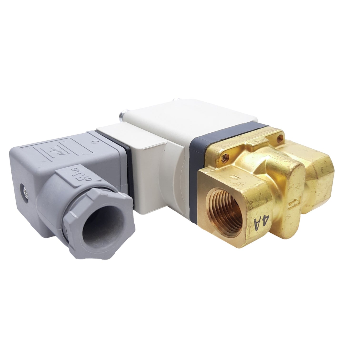 New SMC VX252DGB Solenoid Valve for Water, 0.8MPa, N.O., 3/8" NPT, 24VDC Coil