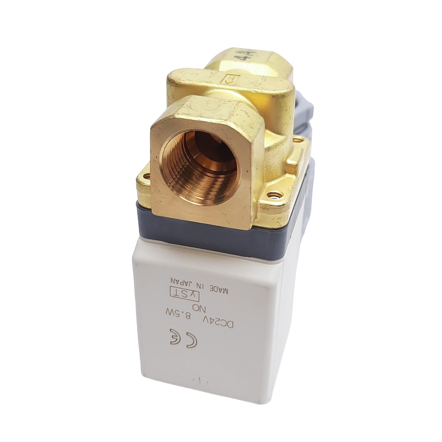New SMC VX252DGB Solenoid Valve for Water, 0.8MPa, N.O., 3/8" NPT, 24VDC Coil