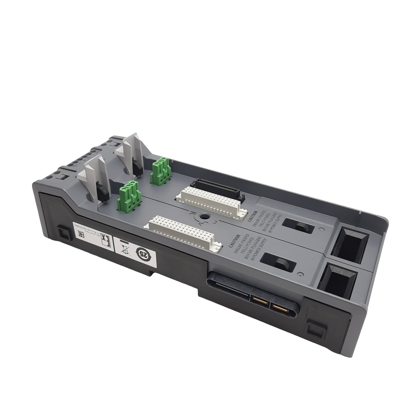 New Emerson KJ4005X1-BA1 DeltaV Rev M Power Controller Carrier, DIN Rail Mount