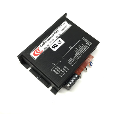 Used Copley Controls 800-984 DC Brushless PWM Servo Amplifier Drive, 18-55VDC, 5A