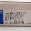 New Omron NX-ID3317 Digital PLC Input Module, NPN, 4-Points, 12-24VDC, DIN Rail
