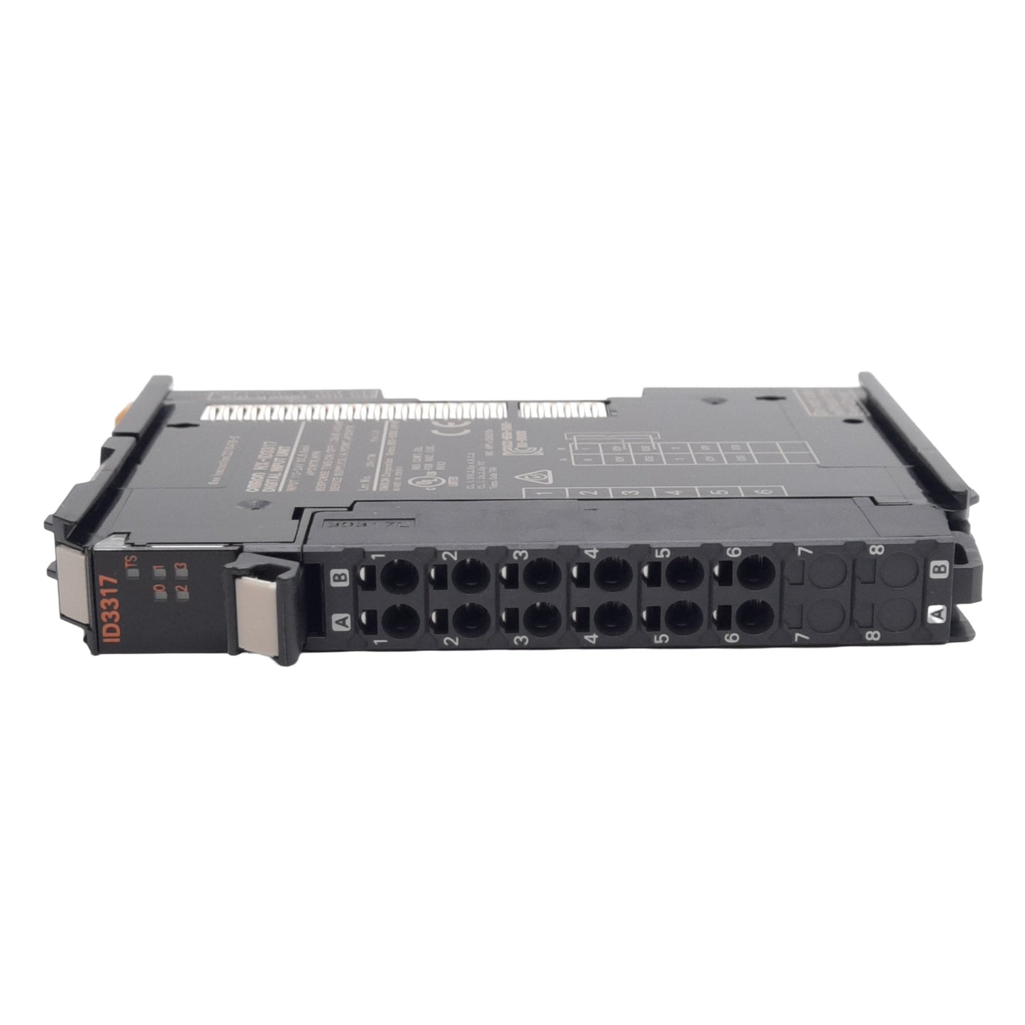 New Omron NX-ID3317 Digital PLC Input Module, NPN, 4-Points, 12-24VDC, DIN Rail