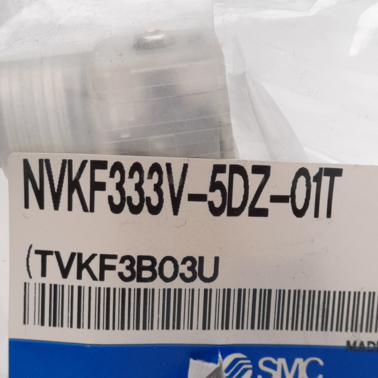 New SMC NVKF333V-5DZ-01T Solenoid Valve, -101.2kPa~0.1MPa, NPTF1/8, 24VDC Coil