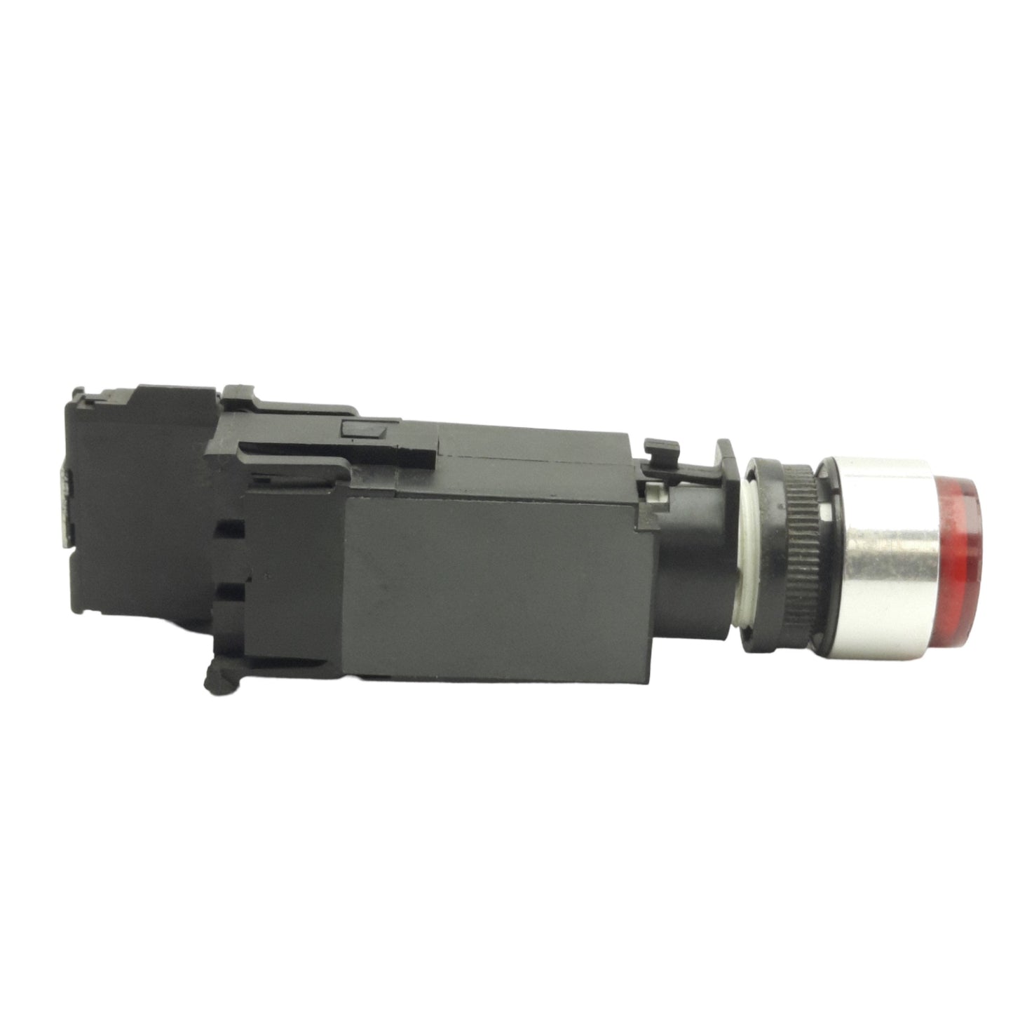 Used Allen Bradley 800ES-E4 Pushbutton, Red, Illuminated, Extended, Momentary, 1NC