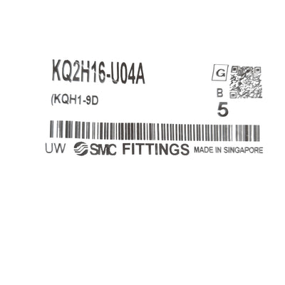 New Lot of 4 SMC KQ2H16-U04A One Touch 16mm Tube To 1/2 Uni Thread -100kPa To 1MPa