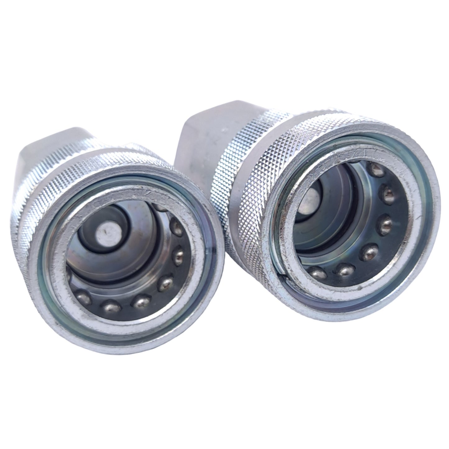 New Lot of 2 Stucchi 800501004 Quick Disconnect Couplings, 1/2 NPT, 90 L/min, 25MPa