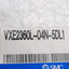 New SMC VXE2360L-04N-5DL1 Solenoid Valve, N.C., ø10mm Orifice, NPT1/2, 24VDC Coil